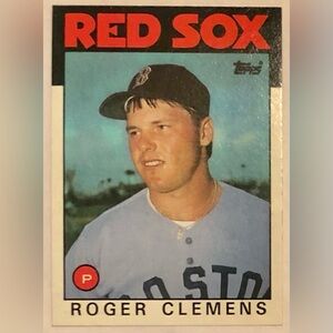 1986 TOPPS Roger Clemens